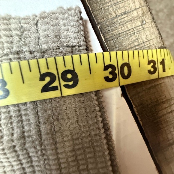 Vintage SCANDIA WOODS Womens Pants 36 Medium Tan Corduroy Straight Leg Cotton - Picture 7 of 9